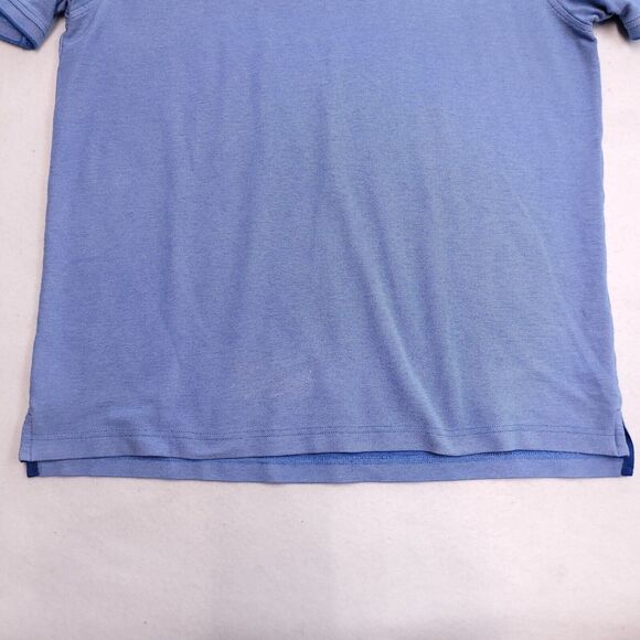 IZOD Advantage Performance Pullover Casual Polo Shirt Adult Mens Size XL Blue - Picture 7 of 9